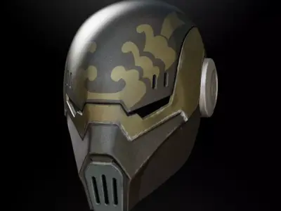 Asajj Ventress Helmet Bundle Set 3D print STL 3D print model