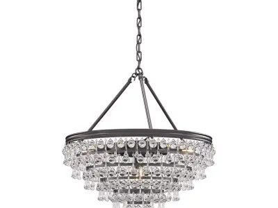 Calypso 8 Light Chandelier 137-VZ 3D model