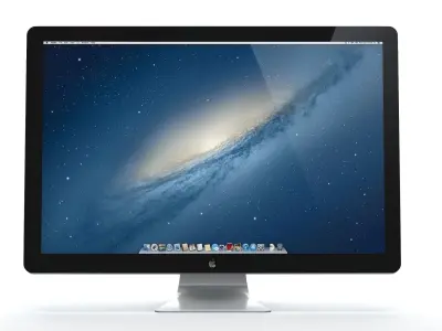 Apple Mac Pro and LED Cinema Display 3D model
