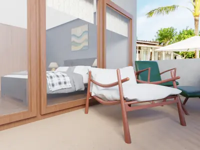 Bedroom Interior Design 3D model