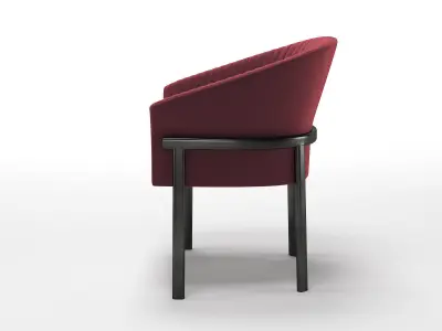 Valmy Dining Chair 3D model
