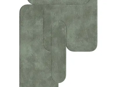 Sarsen S Area Rug 3D model