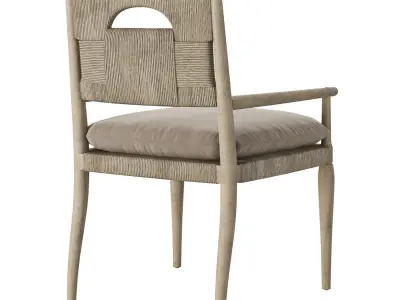 Gregorius Pineo Dordogne Armchair 3D model