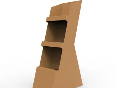 Point of Sale Cardboard Display Stand Texture