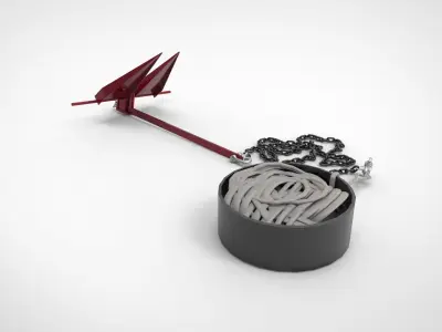 Anchor ship tools 3D model