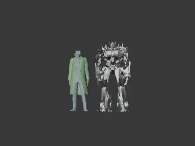 SPYMAN TRANSFORMER 3D model