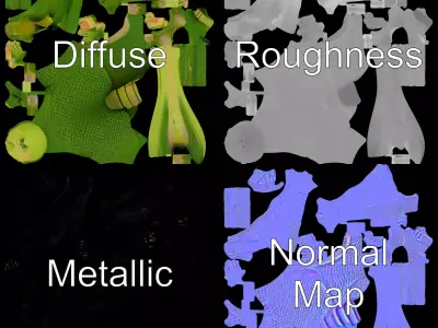 Extraterrestrial Reptilian Model Pack Low-poly 3D model