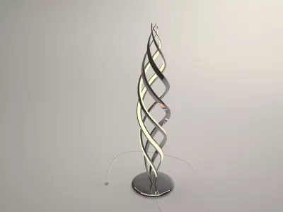 Spiral lamp 3D model