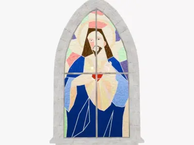 GOTHIC WINDOW 3D model purchase