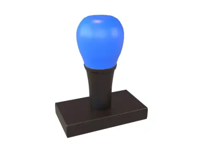 Rubber Stamp v1 003 Low-poly 3D model