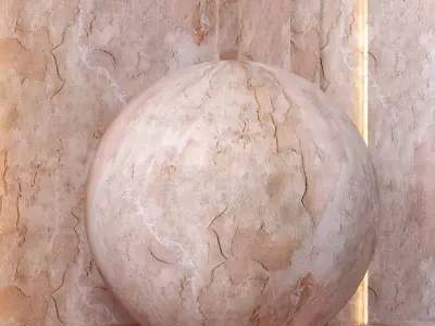 4K Concrete Wall and Floor Textures - PBR - Modern Warm Beige Texture