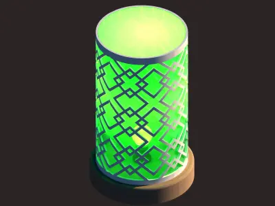 Collister Table Lamp 3D 3D model