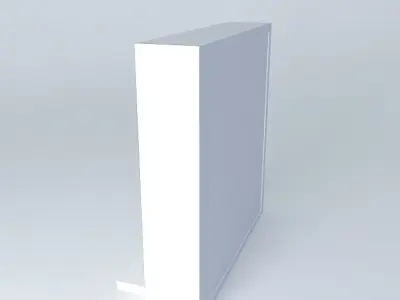 Willow square thin2 Free 3D model