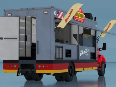  Schmidt Sausage Truck Food Rigged 