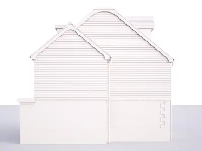 British House Chapel Road 3D model