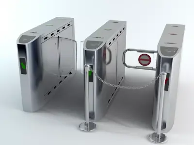 Intelligent Flap Gate 3D model
