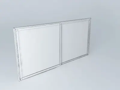 Slide Window Free 3D model