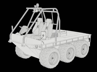  ATMP Supacat High Mobility Vehicle - 3 in 1 