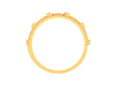 Women Ring  Render 3dm STL OBJ FBX Details 3D print model 411