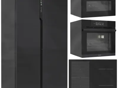 Haier Appliance Collection Set 02 3D model