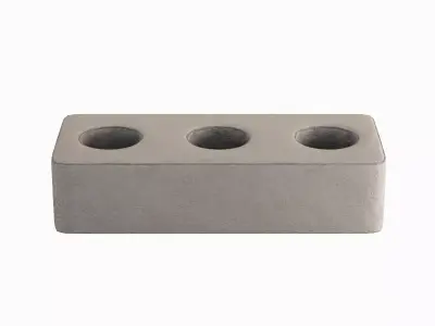 Concrete Brick B 05 Low-poly 3D model