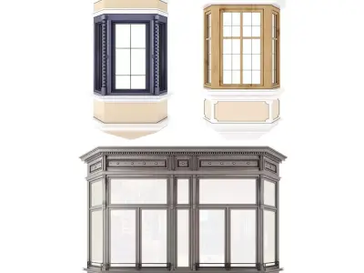 Balcony 3D model 2