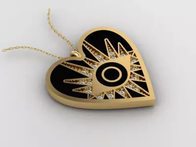 Pendant P152 3D Print Model 3D print model