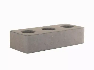 Concrete Brick B 05 Low-poly 3D model