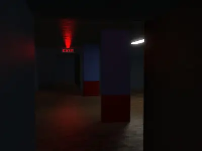 Industrial Storage Facility 3D model