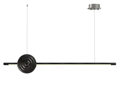 Lampatron ZVI WOOD pendant light 3D model