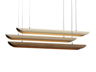 Canoe Lamp 3D model