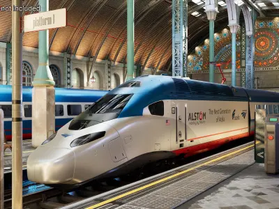  Amtrak Alstom Avelia Liberty Train 