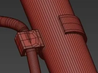 Eva Indirect light table lamp 3D model