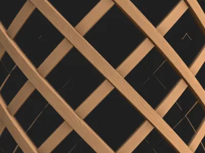 Fencing Panel seamless PBR material Texture Texture