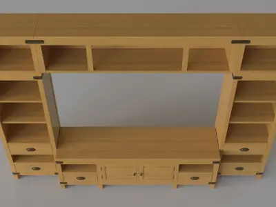 Entertainment Center 3D model