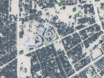 Doha City Qatar 3D model