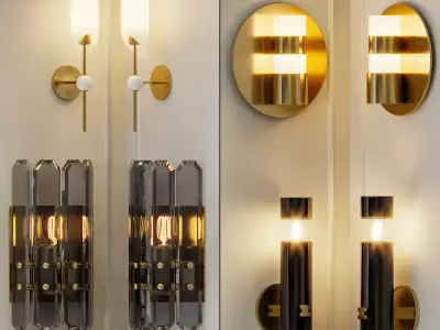 Wall Lamp 3D model 46