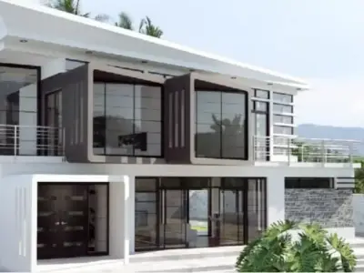 Modern house 3D model