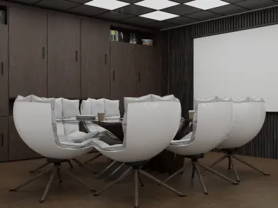 Office 3D model shop