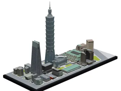 TAIPEI 3D model