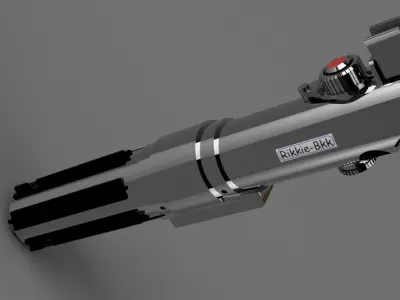 STAR WARS ROS SKY-WALKER LIGHT SABER 3D print model