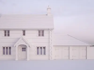 British House Bosc 4D 3D model