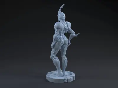 Guyver Girl Ready to print 3D print model