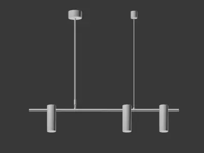 Adis Pendant Light Lampatron 3D model
