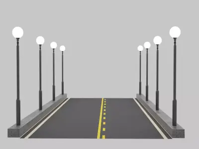 light 3D model 16