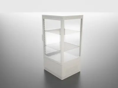 Mini fridge 3D model