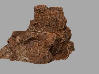 buda 5 hindu statue Low-poly 3D model