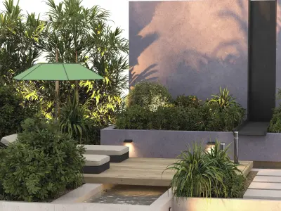 Landscape area 21 3D model