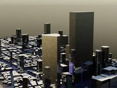 Nagoya Japan 3D model