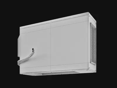 Sci-Fi air conditioner 05 3D model